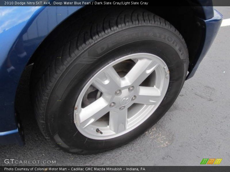 Deep Water Blue Pearl / Dark Slate Gray/Light Slate Gray 2010 Dodge Nitro SXT 4x4
