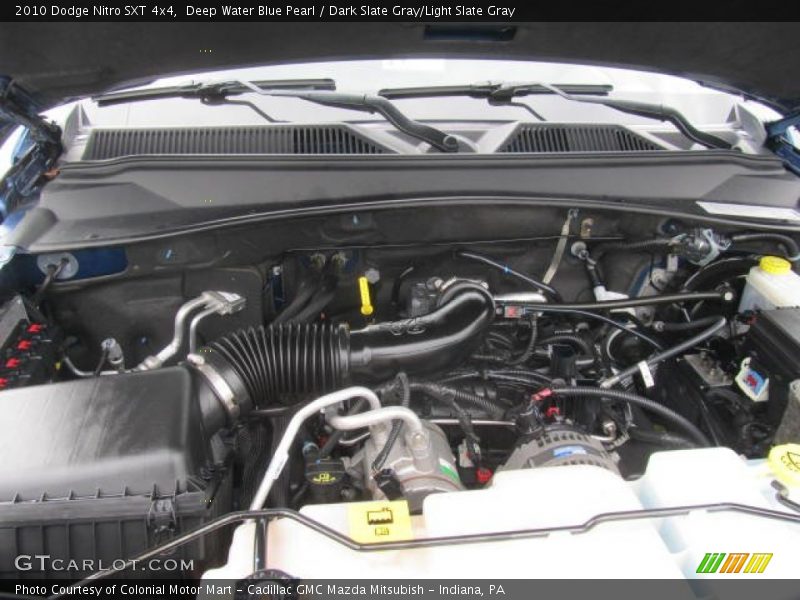 Deep Water Blue Pearl / Dark Slate Gray/Light Slate Gray 2010 Dodge Nitro SXT 4x4