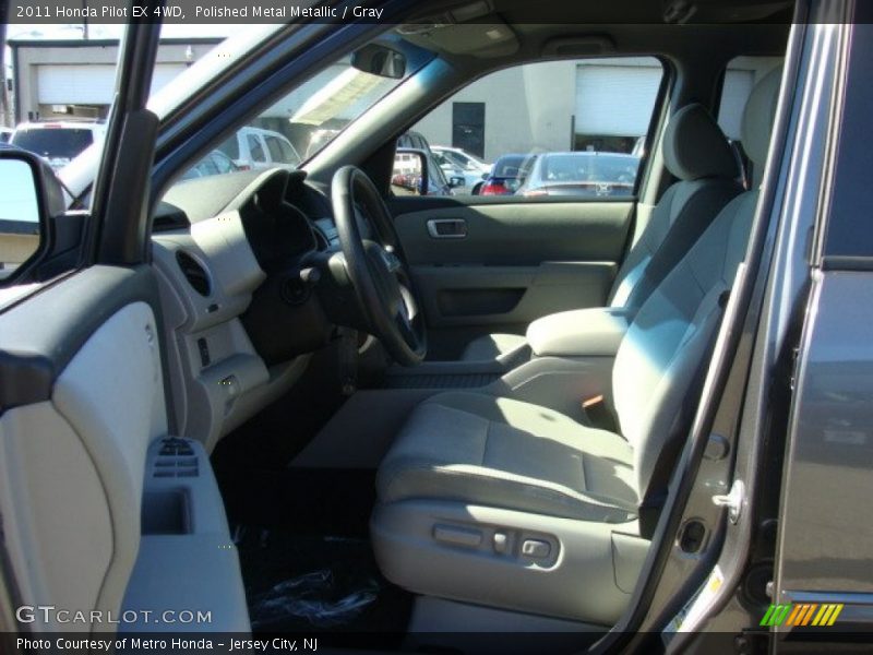 Polished Metal Metallic / Gray 2011 Honda Pilot EX 4WD
