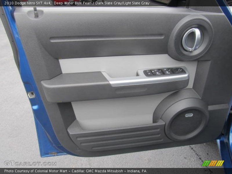Deep Water Blue Pearl / Dark Slate Gray/Light Slate Gray 2010 Dodge Nitro SXT 4x4
