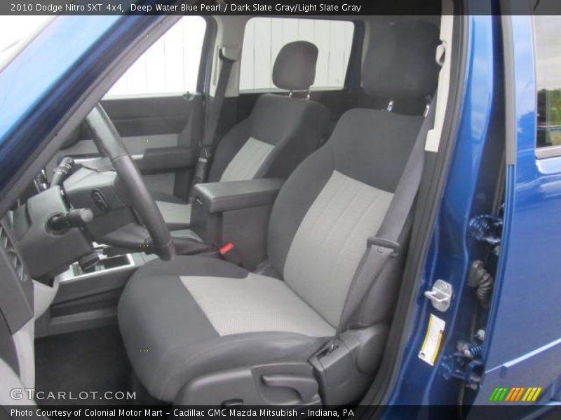 Deep Water Blue Pearl / Dark Slate Gray/Light Slate Gray 2010 Dodge Nitro SXT 4x4