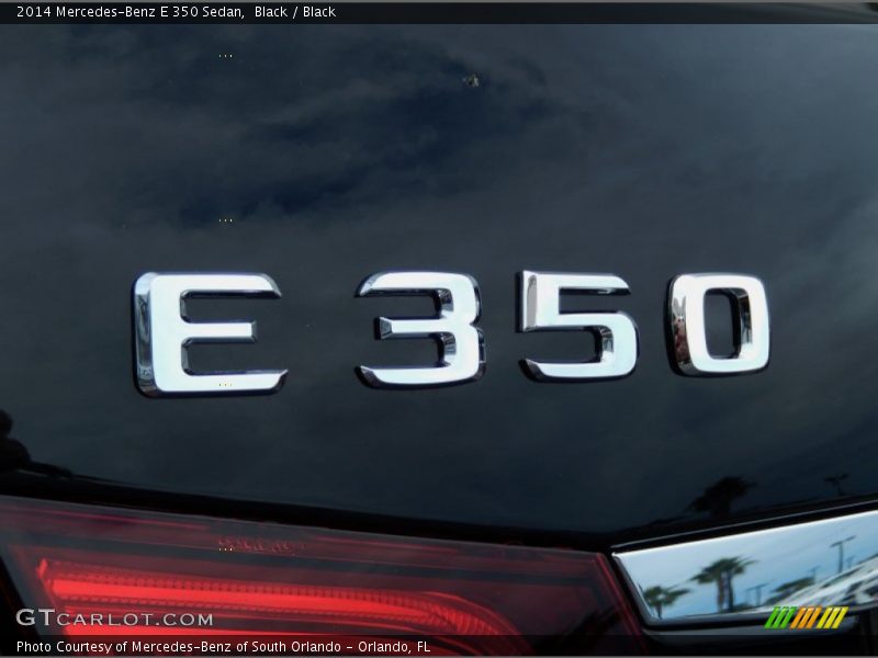 Black / Black 2014 Mercedes-Benz E 350 Sedan
