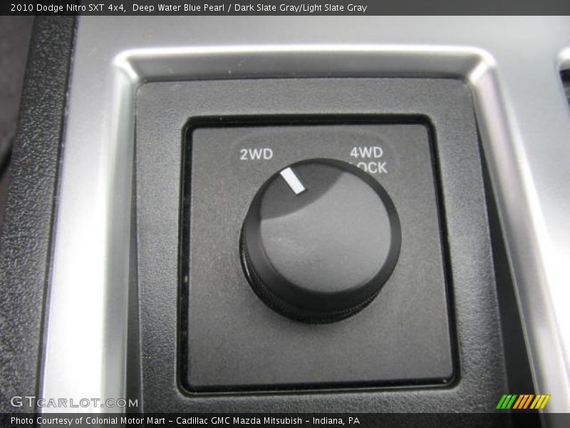 Deep Water Blue Pearl / Dark Slate Gray/Light Slate Gray 2010 Dodge Nitro SXT 4x4