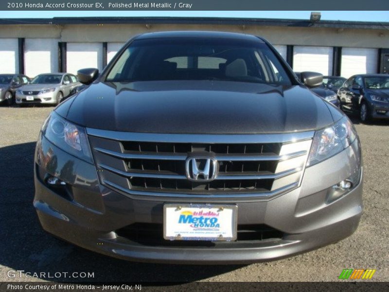 Polished Metal Metallic / Gray 2010 Honda Accord Crosstour EX