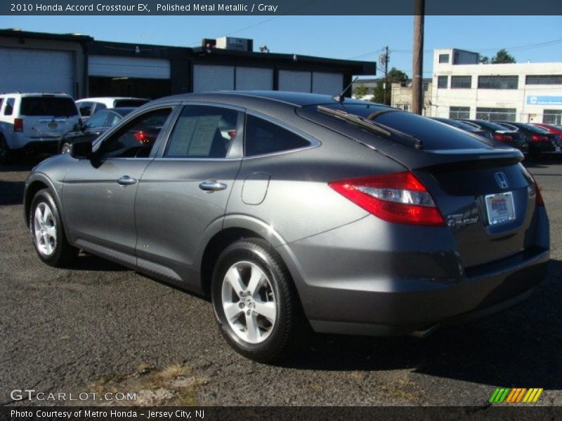 Polished Metal Metallic / Gray 2010 Honda Accord Crosstour EX