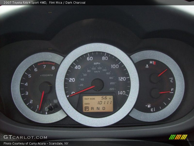 Flint Mica / Dark Charcoal 2007 Toyota RAV4 Sport 4WD