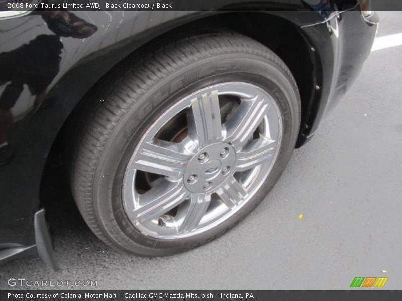 Black Clearcoat / Black 2008 Ford Taurus Limited AWD