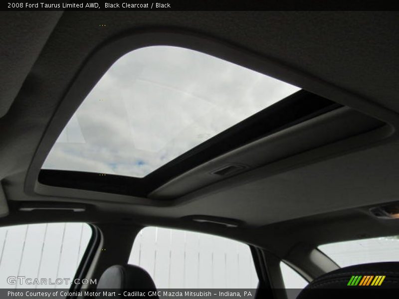 Black Clearcoat / Black 2008 Ford Taurus Limited AWD