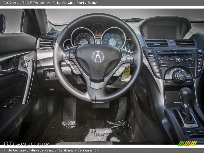 Dashboard of 2012 TL 3.5 Technology