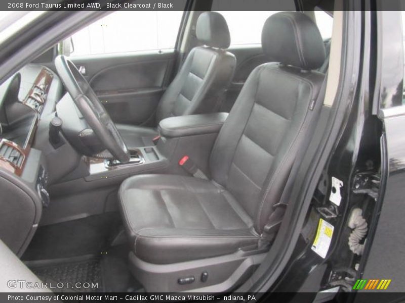 Black Clearcoat / Black 2008 Ford Taurus Limited AWD