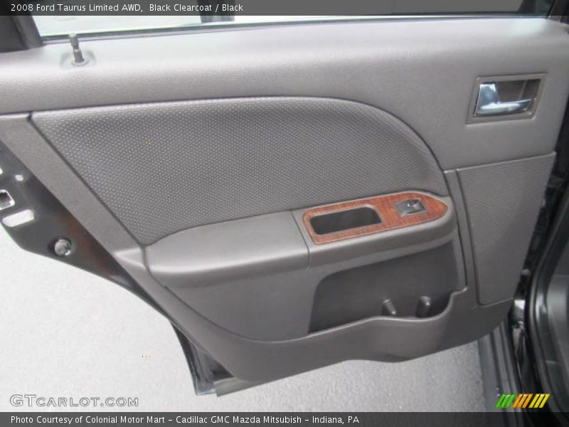 Black Clearcoat / Black 2008 Ford Taurus Limited AWD