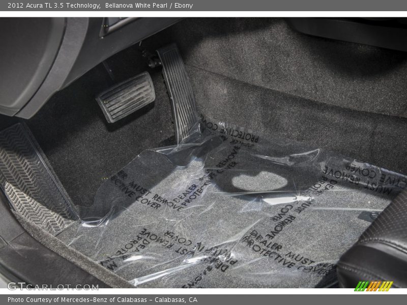 Bellanova White Pearl / Ebony 2012 Acura TL 3.5 Technology