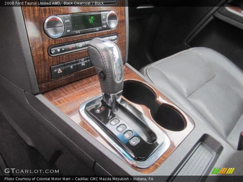 Black Clearcoat / Black 2008 Ford Taurus Limited AWD