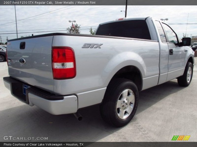 Silver Metallic / Medium Flint 2007 Ford F150 STX Regular Cab