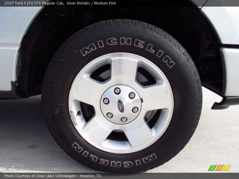 Silver Metallic / Medium Flint 2007 Ford F150 STX Regular Cab
