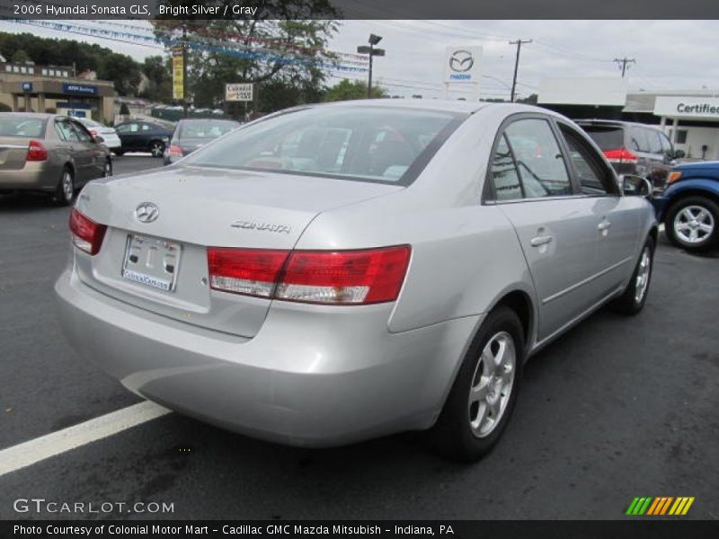 Bright Silver / Gray 2006 Hyundai Sonata GLS