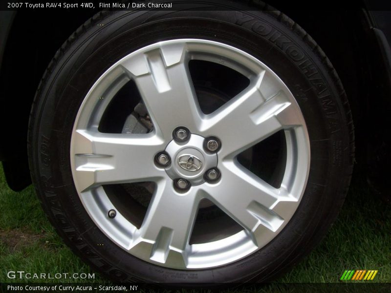 Flint Mica / Dark Charcoal 2007 Toyota RAV4 Sport 4WD