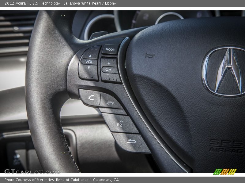 Controls of 2012 TL 3.5 Technology