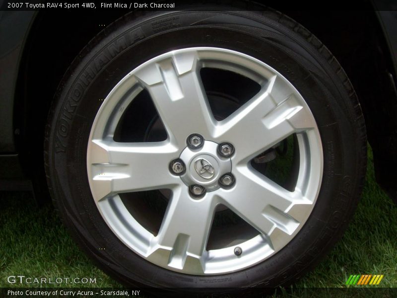Flint Mica / Dark Charcoal 2007 Toyota RAV4 Sport 4WD