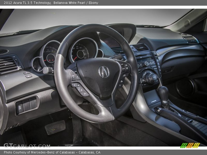Dashboard of 2012 TL 3.5 Technology