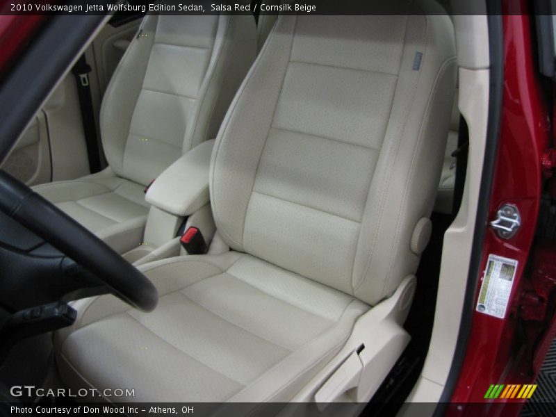 Salsa Red / Cornsilk Beige 2010 Volkswagen Jetta Wolfsburg Edition Sedan