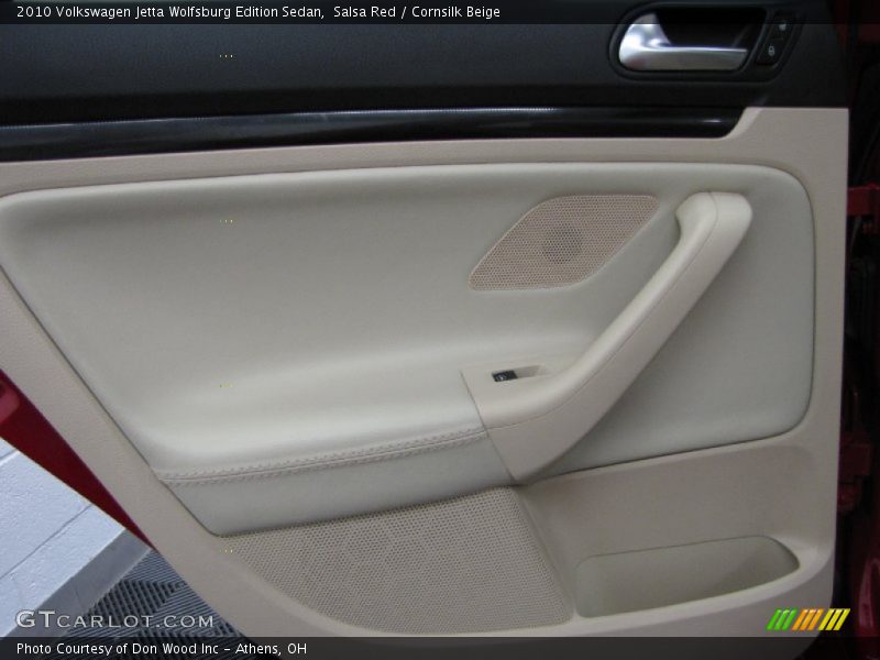 Salsa Red / Cornsilk Beige 2010 Volkswagen Jetta Wolfsburg Edition Sedan