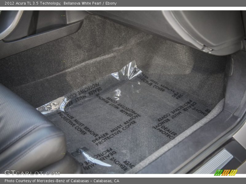 Bellanova White Pearl / Ebony 2012 Acura TL 3.5 Technology