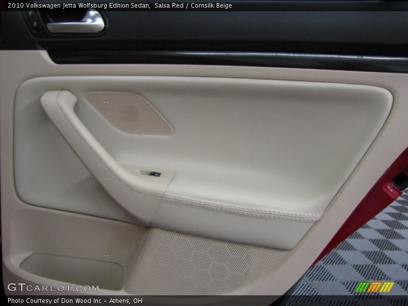 Salsa Red / Cornsilk Beige 2010 Volkswagen Jetta Wolfsburg Edition Sedan