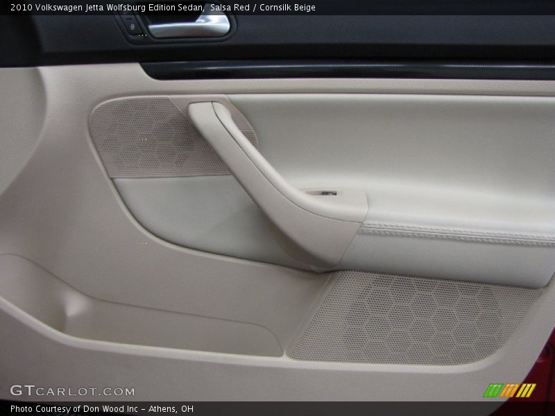 Salsa Red / Cornsilk Beige 2010 Volkswagen Jetta Wolfsburg Edition Sedan