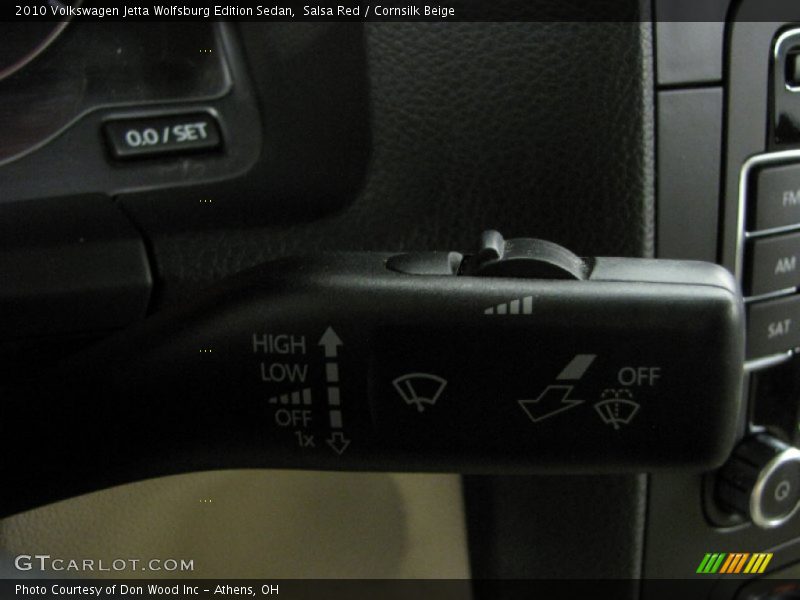 Salsa Red / Cornsilk Beige 2010 Volkswagen Jetta Wolfsburg Edition Sedan