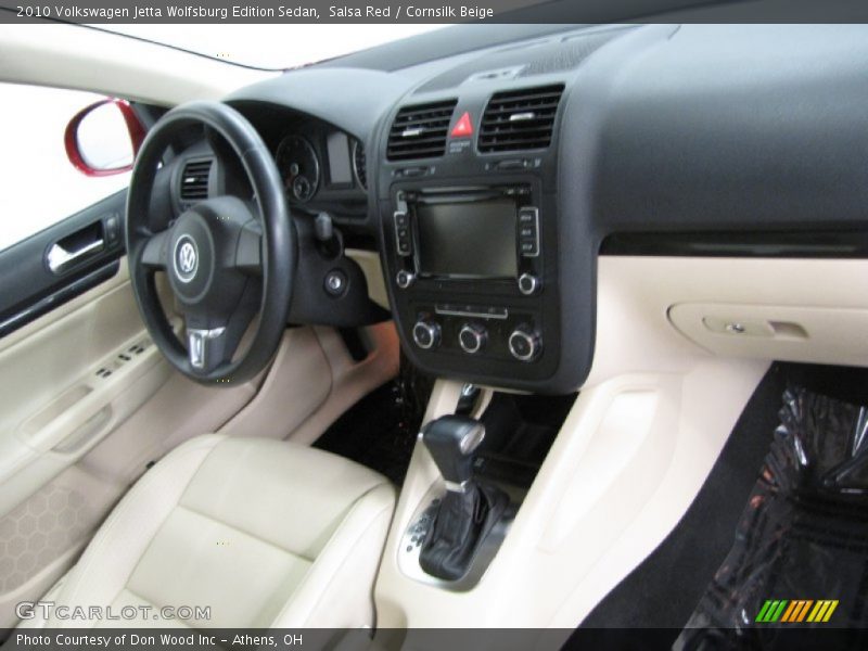 Salsa Red / Cornsilk Beige 2010 Volkswagen Jetta Wolfsburg Edition Sedan