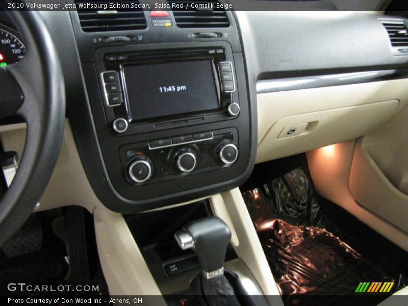 Salsa Red / Cornsilk Beige 2010 Volkswagen Jetta Wolfsburg Edition Sedan