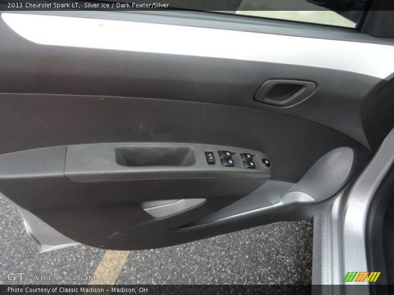 Silver Ice / Dark Pewter/Silver 2013 Chevrolet Spark LT