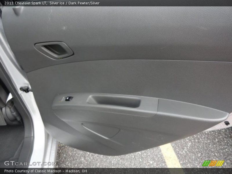 Silver Ice / Dark Pewter/Silver 2013 Chevrolet Spark LT