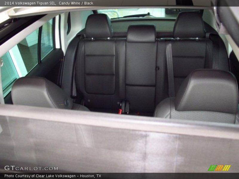 Candy White / Black 2014 Volkswagen Tiguan SEL