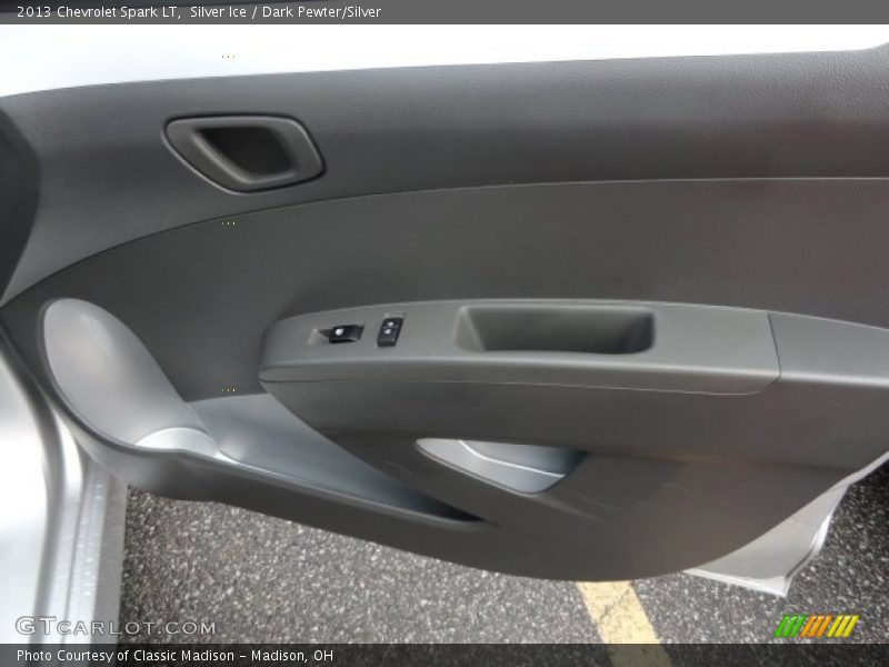 Silver Ice / Dark Pewter/Silver 2013 Chevrolet Spark LT