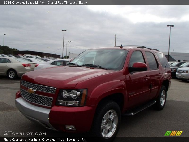 Crystal Red Tintcoat / Ebony 2014 Chevrolet Tahoe LT 4x4