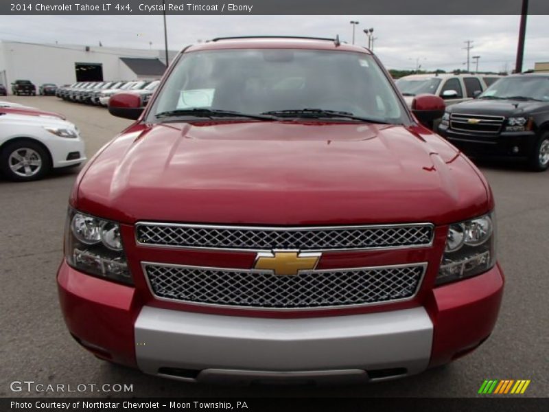Crystal Red Tintcoat / Ebony 2014 Chevrolet Tahoe LT 4x4