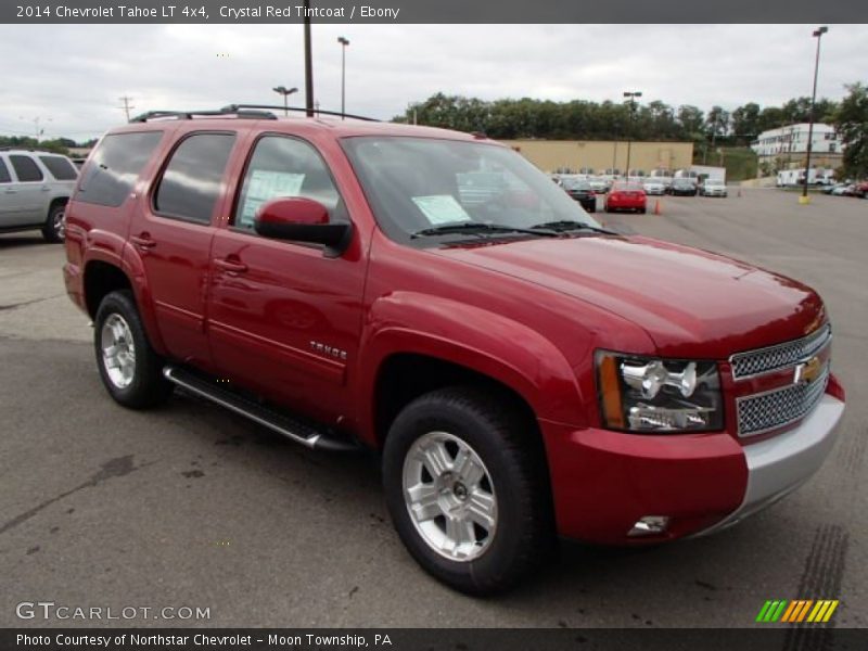 Crystal Red Tintcoat / Ebony 2014 Chevrolet Tahoe LT 4x4