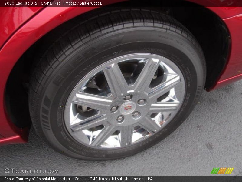 Crystal Red Tintcoat / Shale/Cocoa 2010 Cadillac DTS
