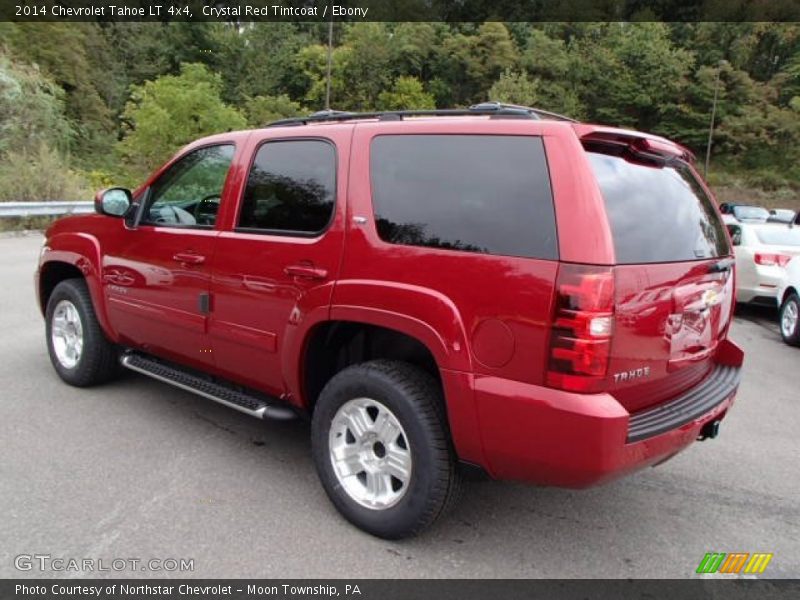 Crystal Red Tintcoat / Ebony 2014 Chevrolet Tahoe LT 4x4