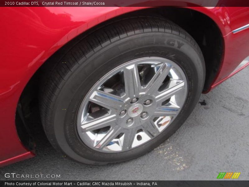 Crystal Red Tintcoat / Shale/Cocoa 2010 Cadillac DTS
