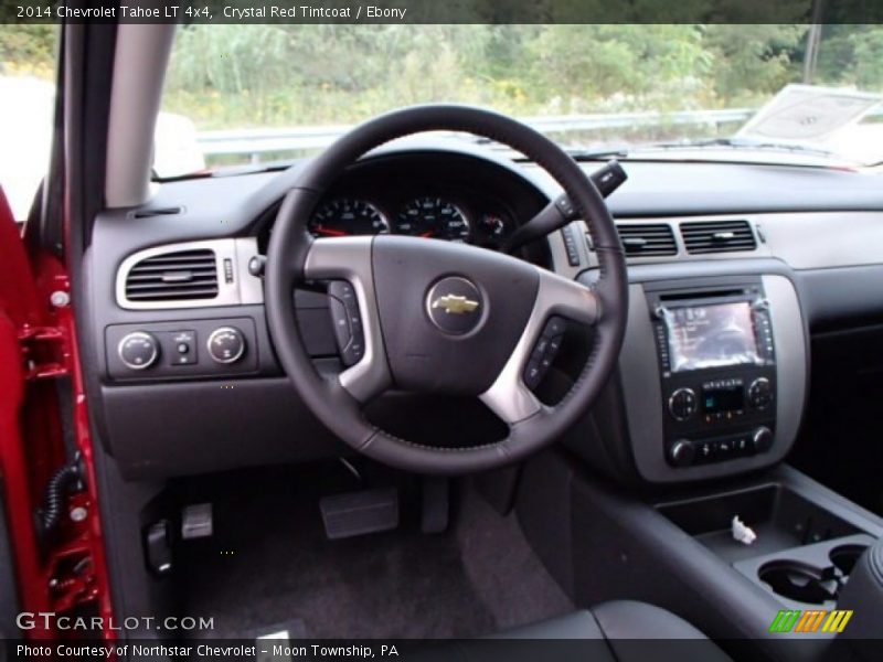 Crystal Red Tintcoat / Ebony 2014 Chevrolet Tahoe LT 4x4