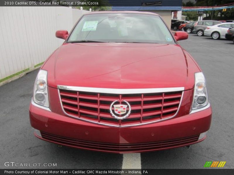 Crystal Red Tintcoat / Shale/Cocoa 2010 Cadillac DTS