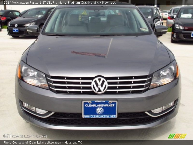 Platinum Gray Metallic / Moonrock 2014 Volkswagen Passat 1.8T SEL Premium