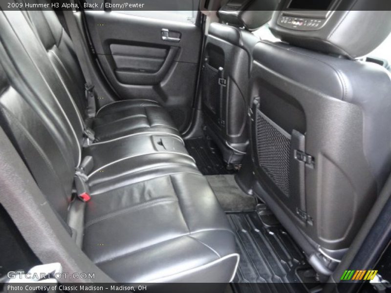 Rear Seat of 2009 H3 Alpha