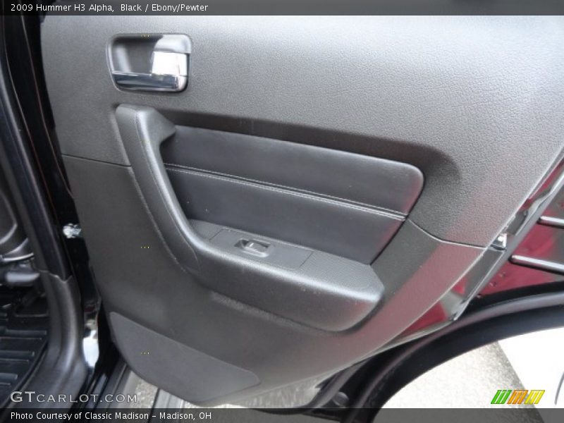 Black / Ebony/Pewter 2009 Hummer H3 Alpha