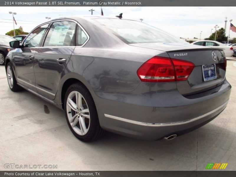 Platinum Gray Metallic / Moonrock 2014 Volkswagen Passat 1.8T SEL Premium