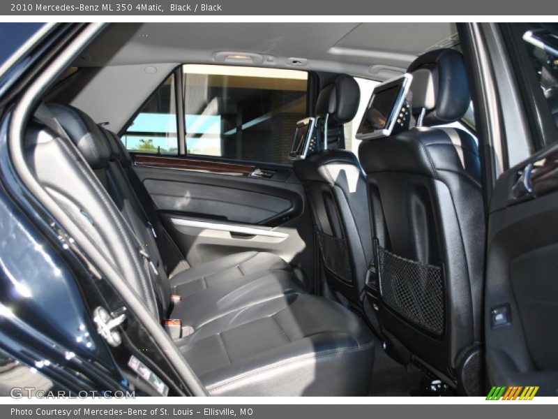 Black / Black 2010 Mercedes-Benz ML 350 4Matic