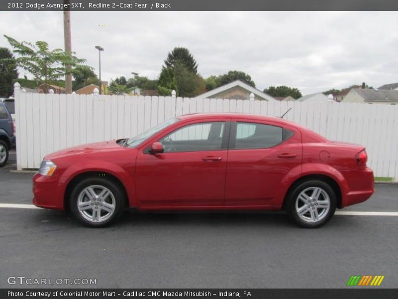 Redline 2-Coat Pearl / Black 2012 Dodge Avenger SXT